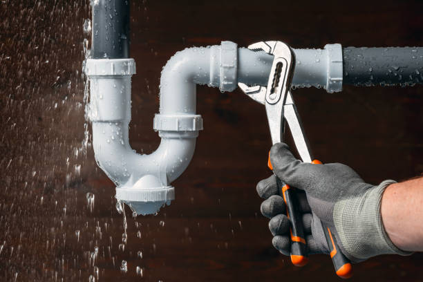 Professional Sewer Line Repair technician working in Redwood, VA